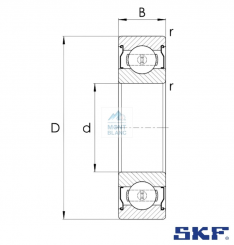 Rulment 609-2Z SKF - imagine 2