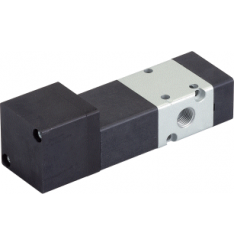 321 CMQ Distribuitor comanda pneumatica  3/2 G1/8 presiune minimă de acționare 0,3 bar normal inchis monostabil revenire arc