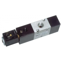 322 MEA AS Distribuitor Pneumatic Actionare Electrica 3/2  Normal Deschis Pilotare Externa  Monostabil Revenire Arc