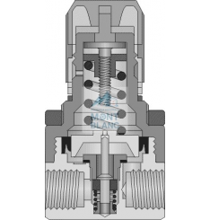 MINIREGULATOR DE PORESIUNE G1/8 – PRESIUNE MAXIMA 8 bar - imagine 2