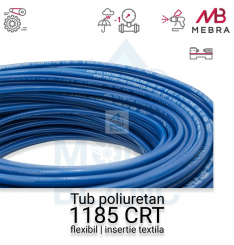 Furtun pneumatic Poliuretan 1185 CRT | Extraflex | Insertie textila - imagine 3