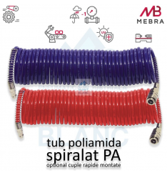Furtun pneumatic spiralat PA - imagine 2