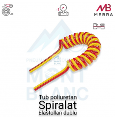 Tub pneumatic Poliuretan Spiralat Dublu