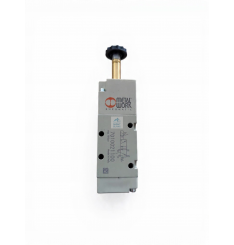 DISTRIBUITOR PNEUMATIC CU ACTIONARE ELECTRICA 5/2, G1/8 NC PILOT D8 REVENIRE ARC, FARA BOBINA
