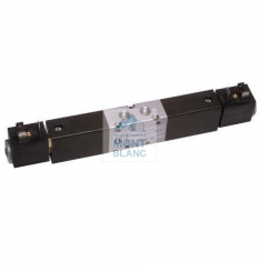 5213C EE, 5223C EE, 5243C EE Distribuitor pneumatic cu actionare electrica 5/3, centrul inchis revenire arc, fara bobina