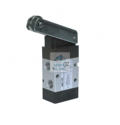 321 MRV Ventil 3/2, levier rola ,filet G1/8, revenire arc